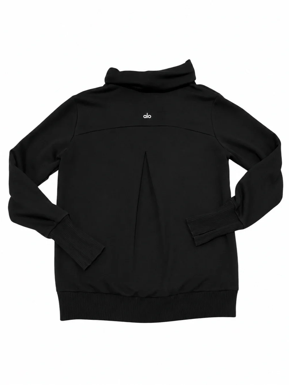 Alo Yoga Crewneck Long Sleeve Haze Mock Neck Pullover Sweater